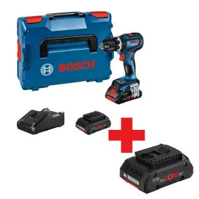 BOSCH PROFESSIONAL GSB 18V90 C ACCU KLOP/SCHROEFBOORMACHINE 18V PC 4.0 AH IN LBOXX  06019K6105