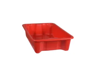 DRAAISTAPELBAK PP ROOD L590XB380XH135MM